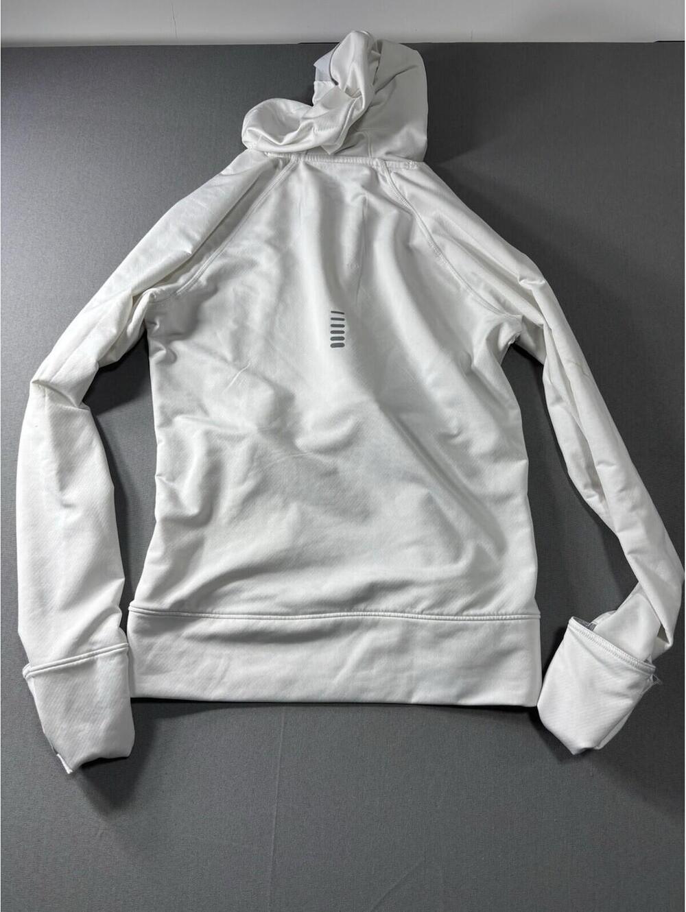 Under Armour Women’s Outrun The Cold 1/2 Zip Hoodie - White- Small - Picture 11 of 15